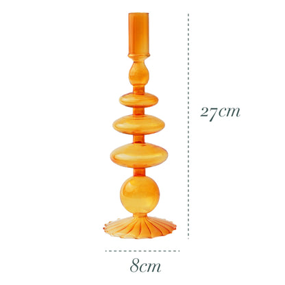 Citrus Glass Candle Holder & Flower Vase - DIVINE DESIGN