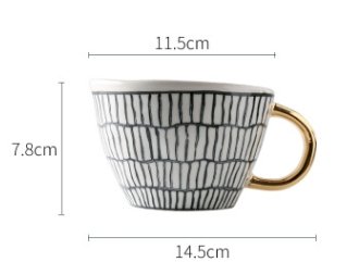 Craft Irregular Ceramic Mug - DIVINE DESIGN