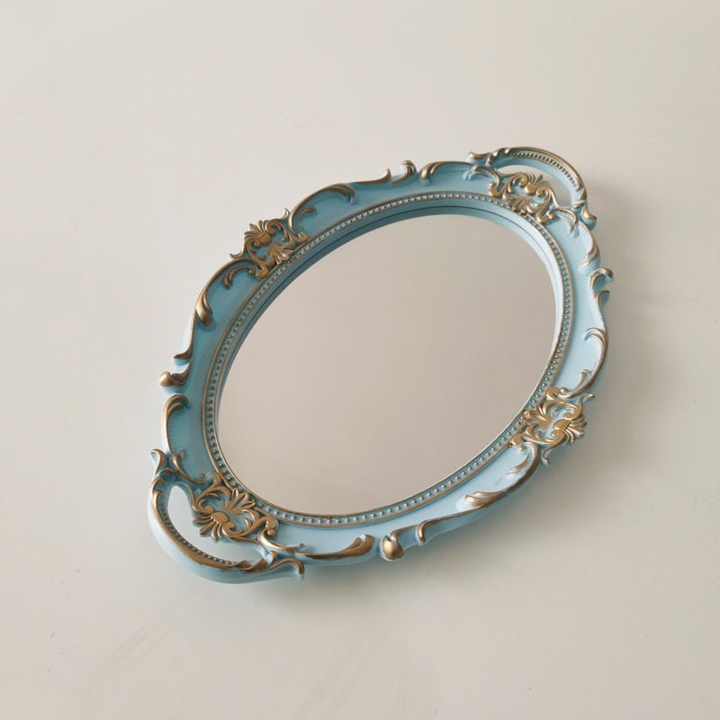 Elise Vintage Decorative Mirror Tray - DIVINE DESIGN