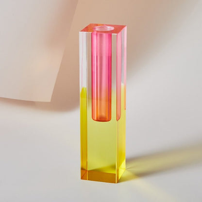 Fiore Acrylic Decorative Vase - DIVINE DESIGN