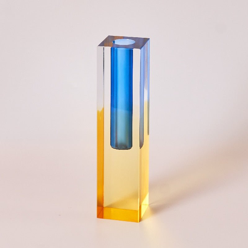 Fiore Acrylic Decorative Vase - DIVINE DESIGN