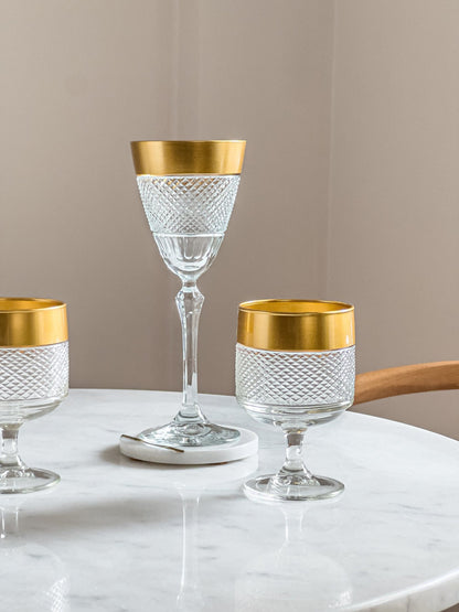 Hera Vintage Champagne Flutes - DIVINE DESIGN