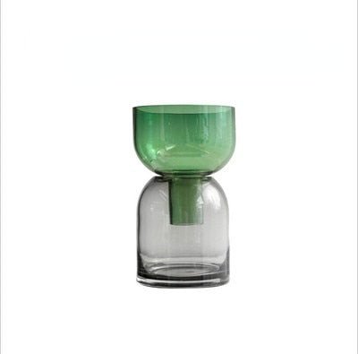 Jumelle Inverted Glass Vase - DIVINE DESIGN