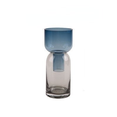 Jumelle Inverted Glass Vase - DIVINE DESIGN