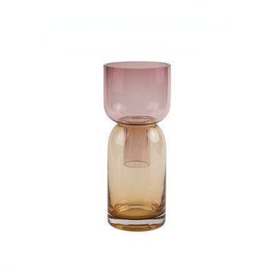 Jumelle Inverted Glass Vase - DIVINE DESIGN