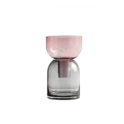 Jumelle Inverted Glass Vase - DIVINE DESIGN