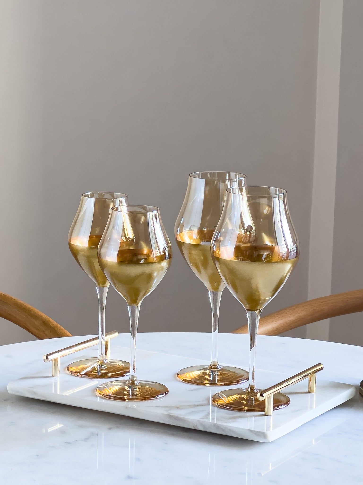 Miele Modern Gold Small Wine Glass - DIVINE DESIGN