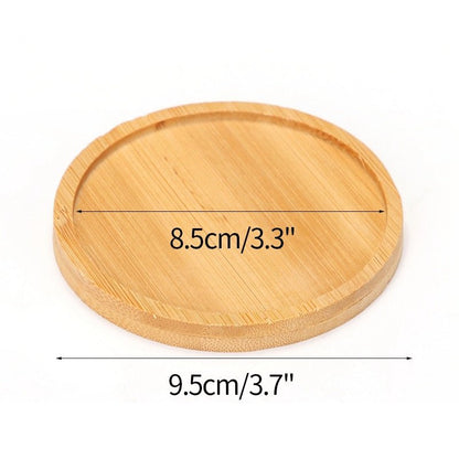 Natural Bamboo Coasters - DIVINE DESIGN