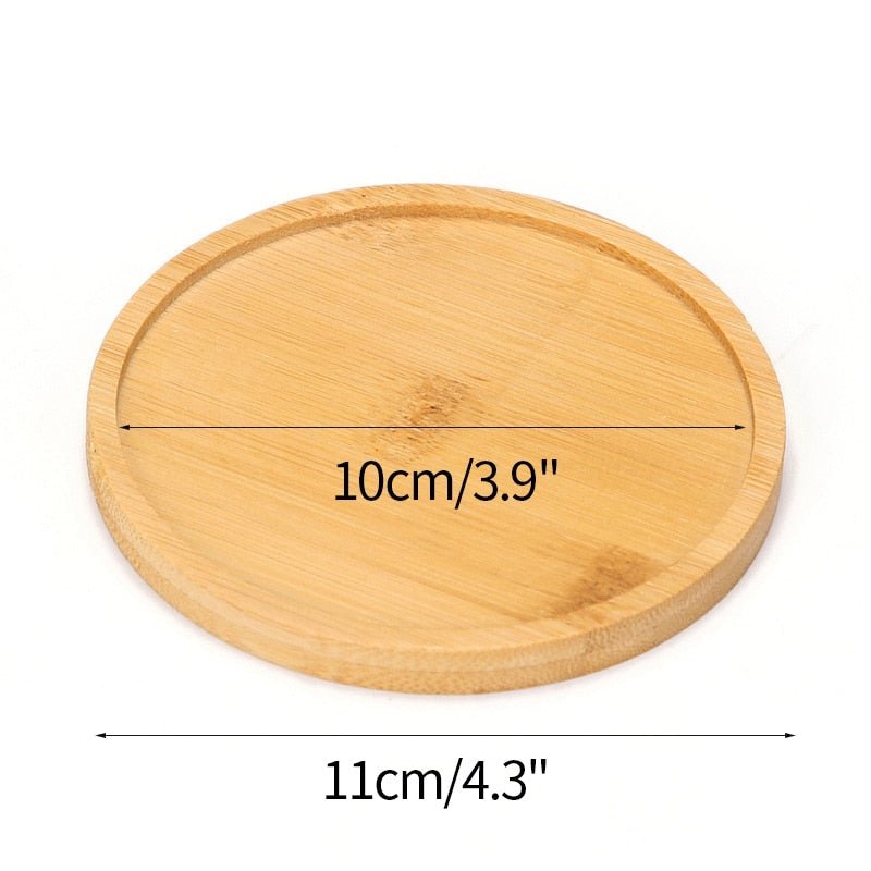 Natural Bamboo Coasters - DIVINE DESIGN