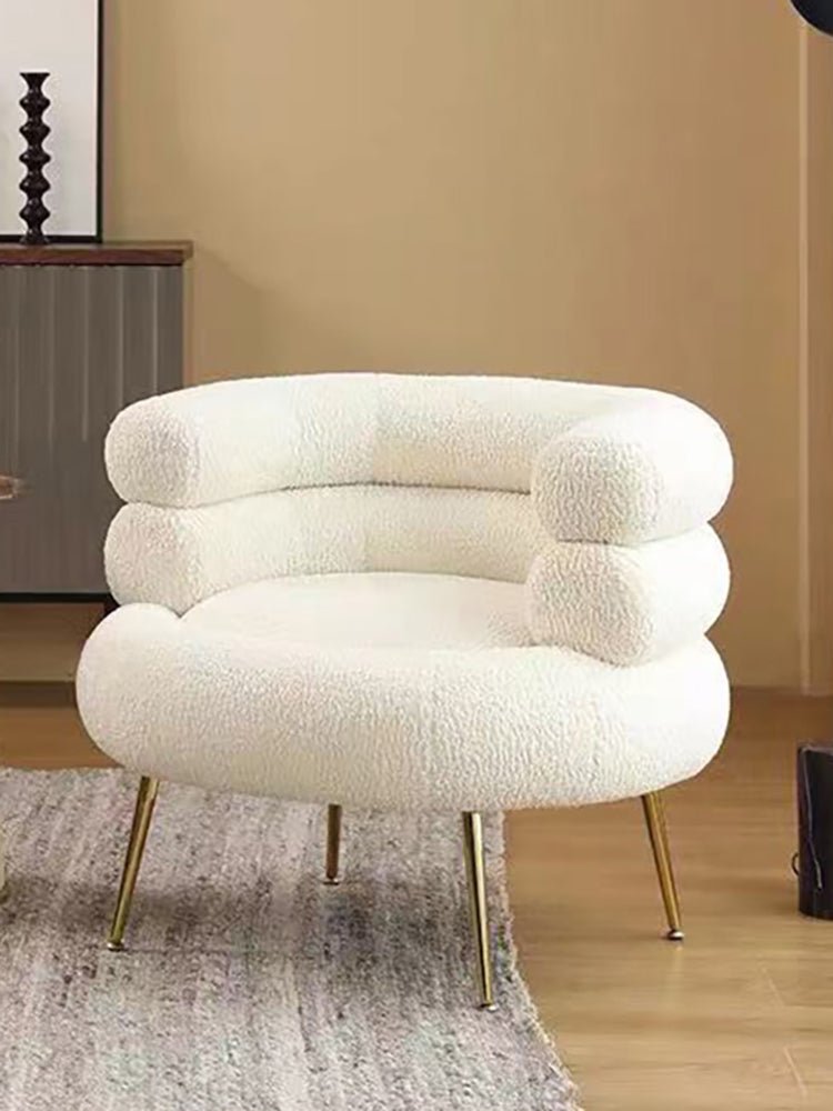 Olje Oversized Sherpa Chair - DIVINE DESIGN