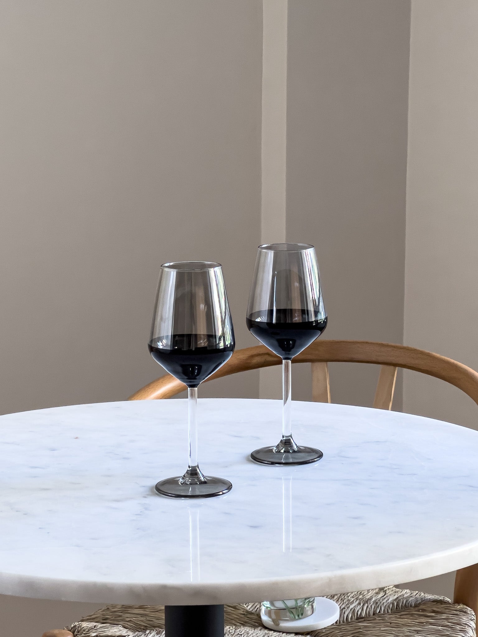 Onyx Large Wine Glasses Set - DIVINE DESIGN