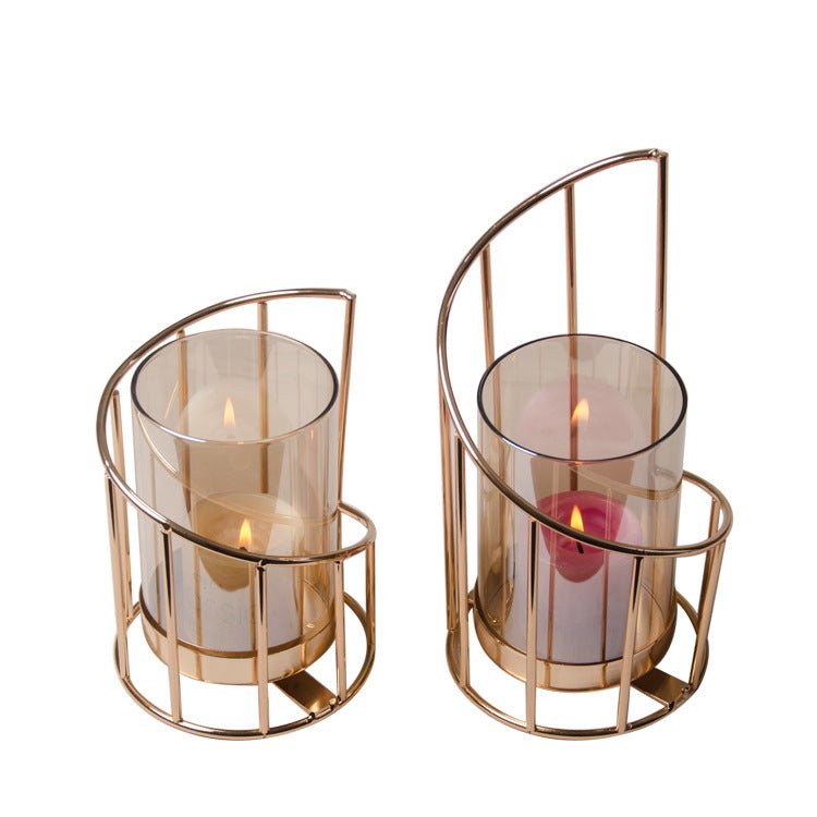 Priya Geometric Brass Lantern - DIVINE DESIGN