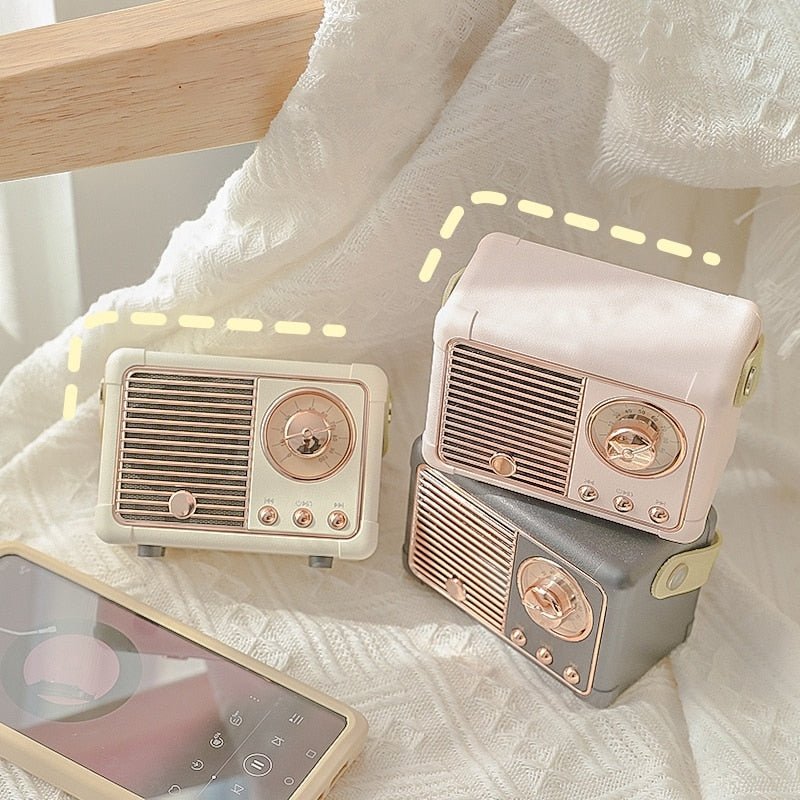 Retro Bluetooth Speakers - DIVINE DESIGN