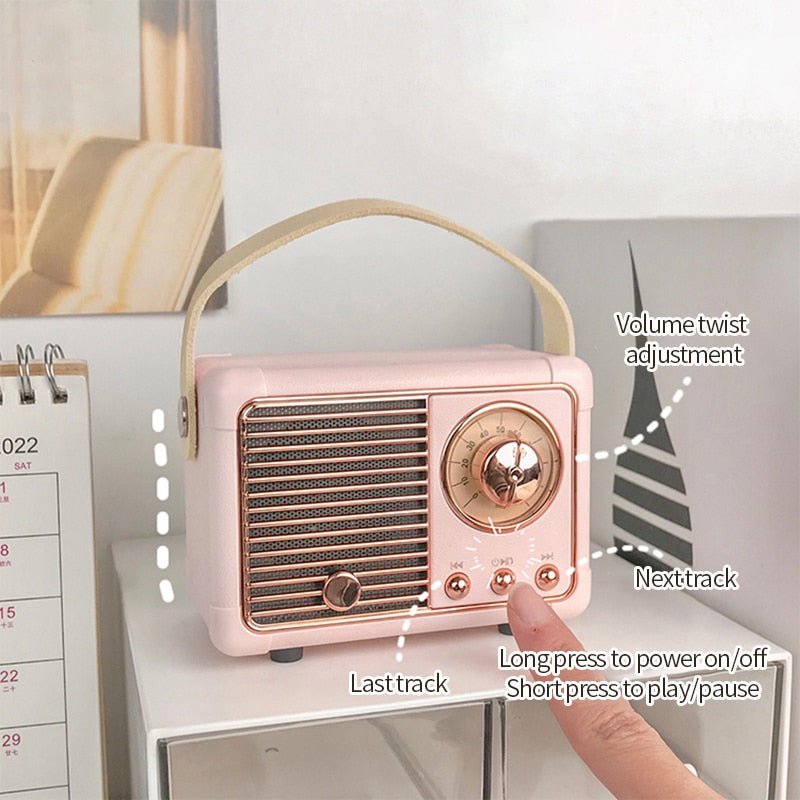 Retro Bluetooth Speakers - DIVINE DESIGN