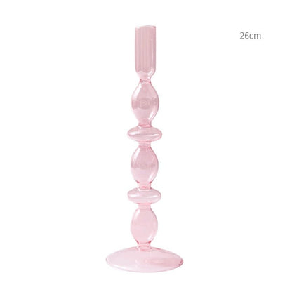 Sakura Glass Candle Holder & Flower Vase - DIVINE DESIGN