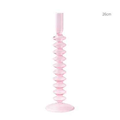 Sakura Glass Candle Holder & Flower Vase - DIVINE DESIGN