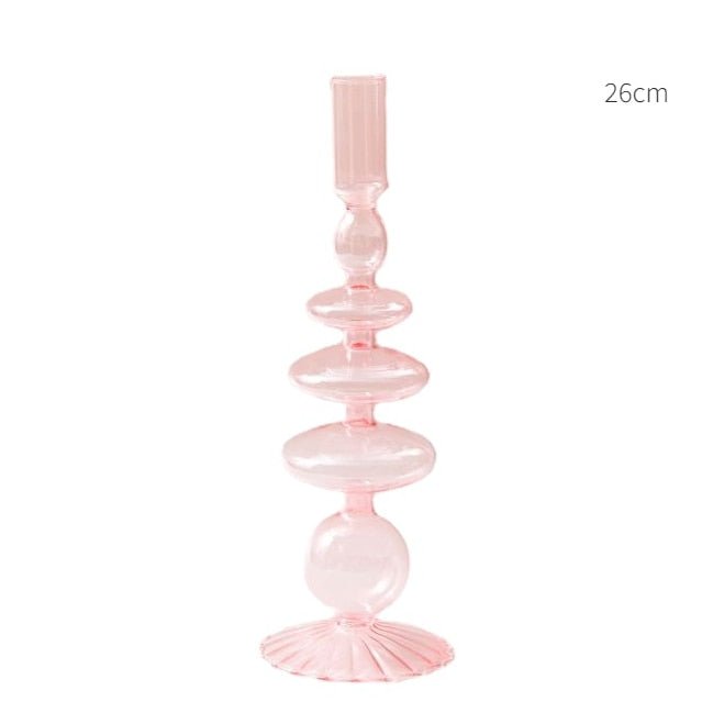 Sakura Glass Candle Holder & Flower Vase - DIVINE DESIGN