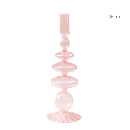 Sakura Glass Candle Holder & Flower Vase - DIVINE DESIGN