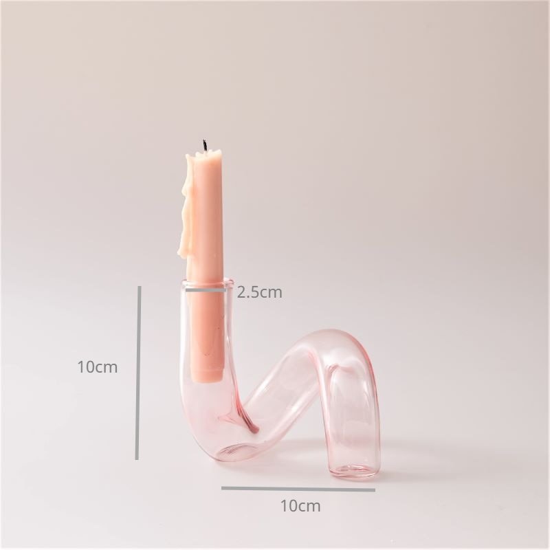 Sakura Glass Candle Holder & Flower Vase - DIVINE DESIGN