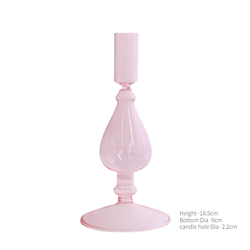 Sakura Glass Candle Holder & Flower Vase - DIVINE DESIGN