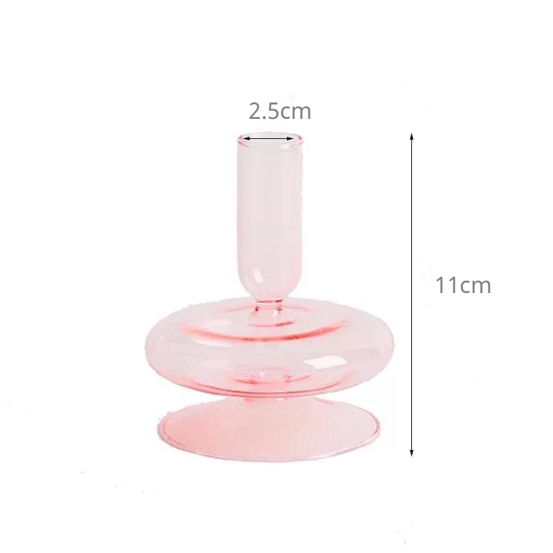 Sakura Glass Candle Holder & Flower Vase - DIVINE DESIGN