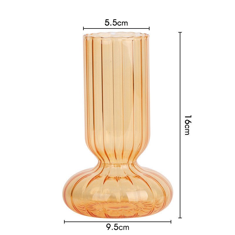 Sally Vintage Glass Vase - DIVINE DESIGN