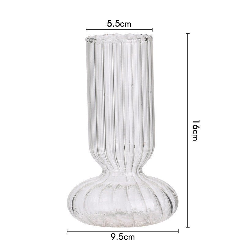 Sally Vintage Glass Vase - DIVINE DESIGN