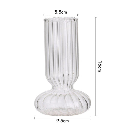 Sally Vintage Glass Vase - DIVINE DESIGN