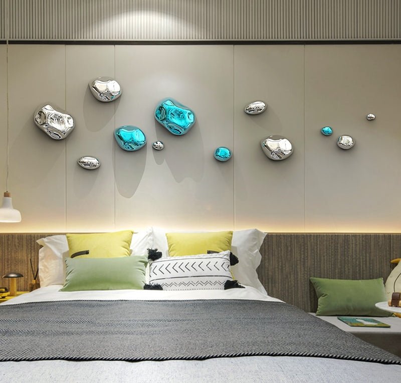 Stone Balls Wall Decor - DIVINE DESIGN