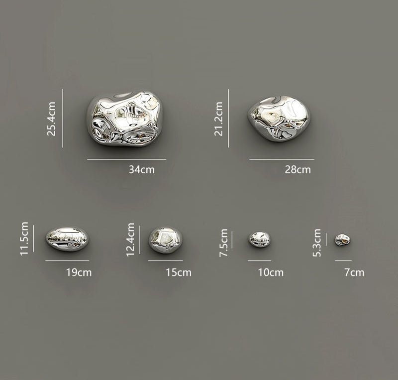 Stone Balls Wall Decor - DIVINE DESIGN