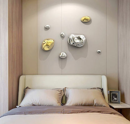 Stone Balls Wall Decor - DIVINE DESIGN