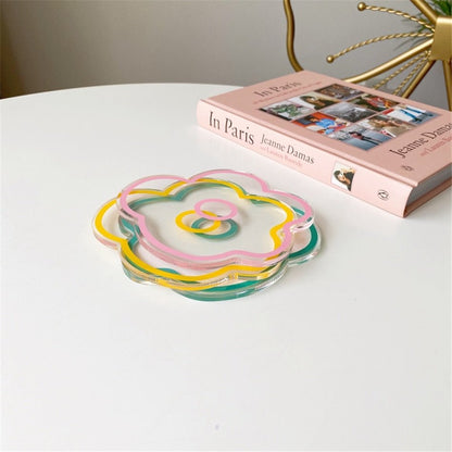 Tini Acrylic Colorful Coasters - DIVINE DESIGN