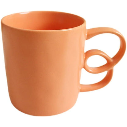 Twine Double Handle Ceramic Mug - DIVINE DESIGN