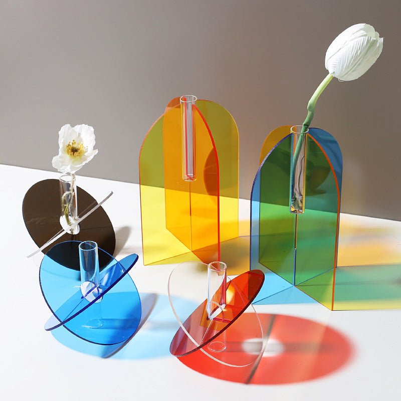 Venus Plexiglass Decorative Vase - DIVINE DESIGN