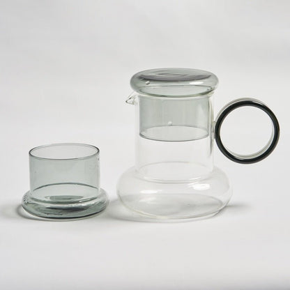 Versa Glass Pitcher with Tumbler Lid - DIVINE DESIGN