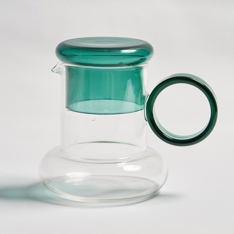 Versa Glass Pitcher with Tumbler Lid - DIVINE DESIGN