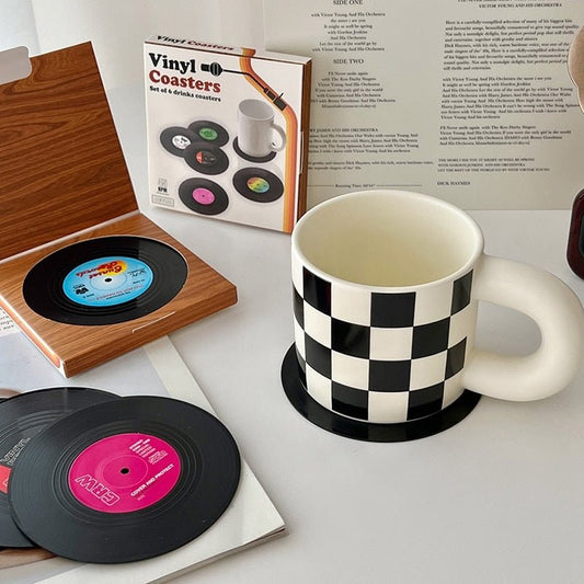 Vinyl Decorative Coasters - DIVINE DESIGN