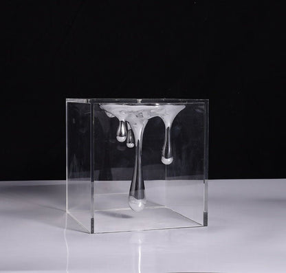 Water Droplets Resin Sculpture - DIVINE DESIGN