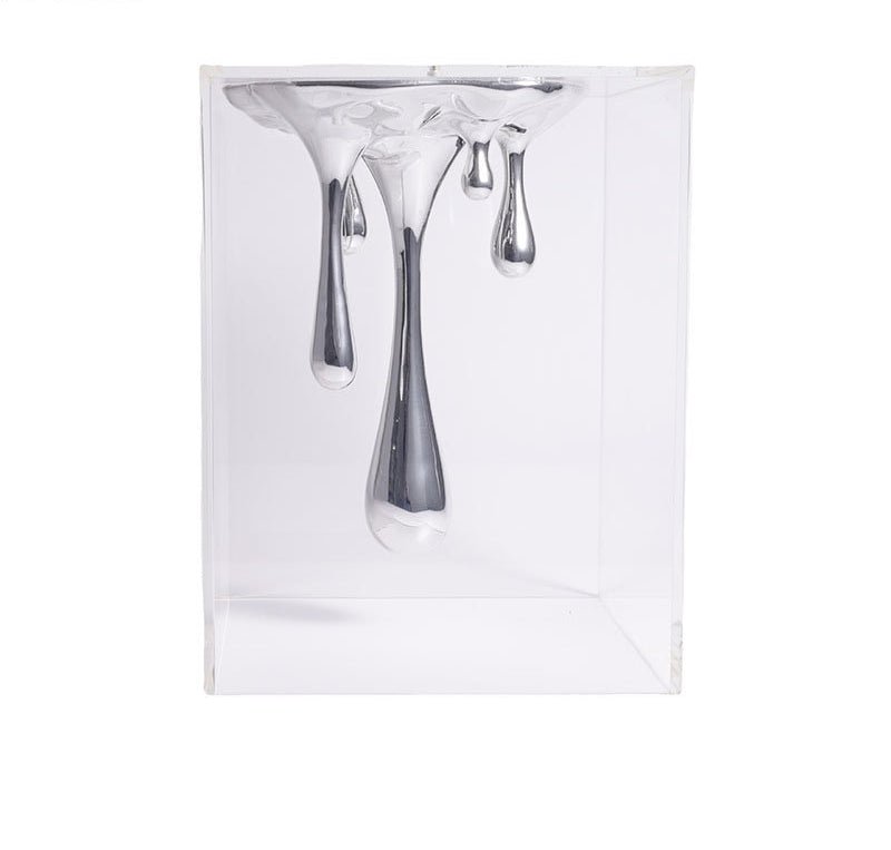 Water Droplets Resin Sculpture - DIVINE DESIGN