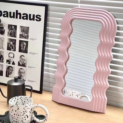 Wavy Irregular Decorative Vanity Mirror - DIVINE DESIGN