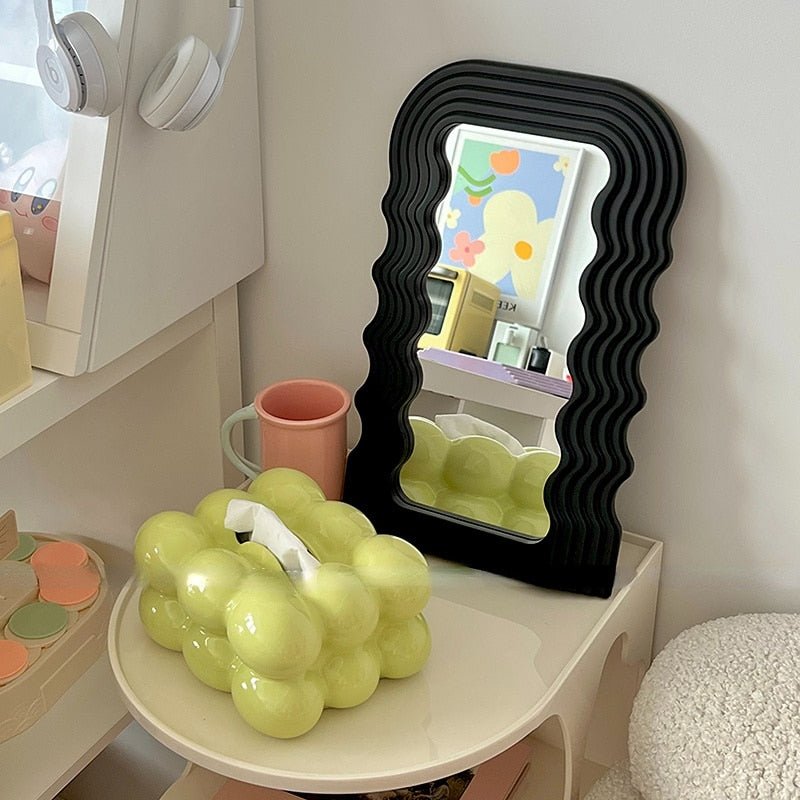 Wavy Irregular Decorative Vanity Mirror - DIVINE DESIGN