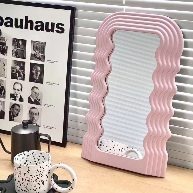 Wavy Irregular Decorative Vanity Mirror - DIVINE DESIGN