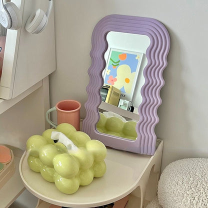 Wavy Irregular Decorative Vanity Mirror - DIVINE DESIGN