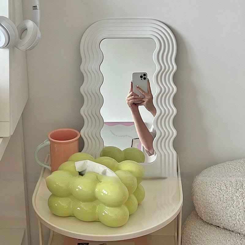Wavy Irregular Decorative Vanity Mirror - DIVINE DESIGN